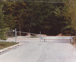 Industrial Pipe Barricade Security Gate